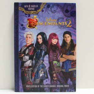 Disney Descendants2 Hardcover Book With 8 Pages of Photos